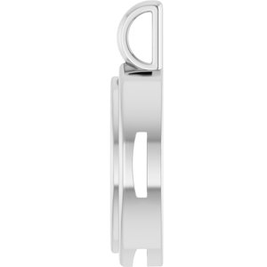 14K X1 White Gold 12x6 mm Marquise Charm/Pendant Mounting – image 6