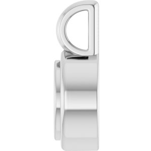 10K White Gold 5x3 mm Marquise Charm/Pendant Mounting – image 6