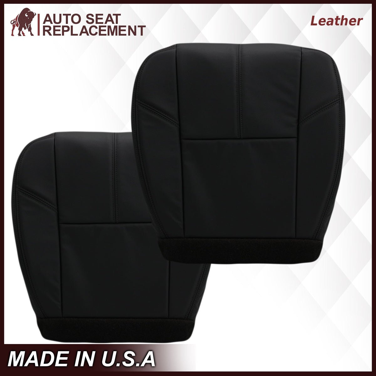 2007-2014 GMC Yukon/Sierra Seat Cover In Black: Choose From Variation