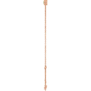 14K Rose Gold Natural Peridot 6 1/2-7 1/2" Bracelet – image 3