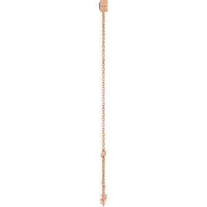14K Rose Gold Natural Mozambique Garnet 6 1/2-7 1/2" Bracelet – image 3