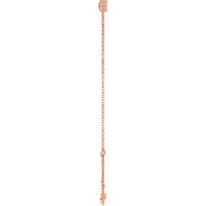 14K Rose Gold Lab-Grown Alexandrite 6 1/2-7 1/2" Bracelet – image 3