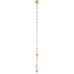 14K Rose Gold Natural Pink Tourmaline 6 1/2-7 1/2" Bracelet – image 3
