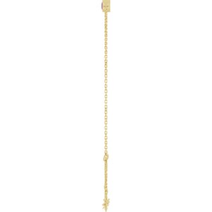 14K Yellow Gold Natural Pink Tourmaline 6 1/2-7 1/2" Bracelet – image 3
