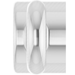 Platinum 1.5 mm Round Bezel-Set Link
