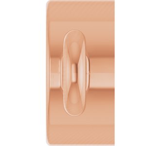 14K Rose Gold 3.5 mm Round Bezel-Set Link