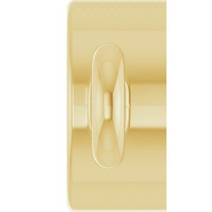 18K Yellow Gold 3 mm Round Bezel-Set Link