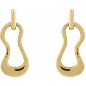 Freeform Dangle Earrings