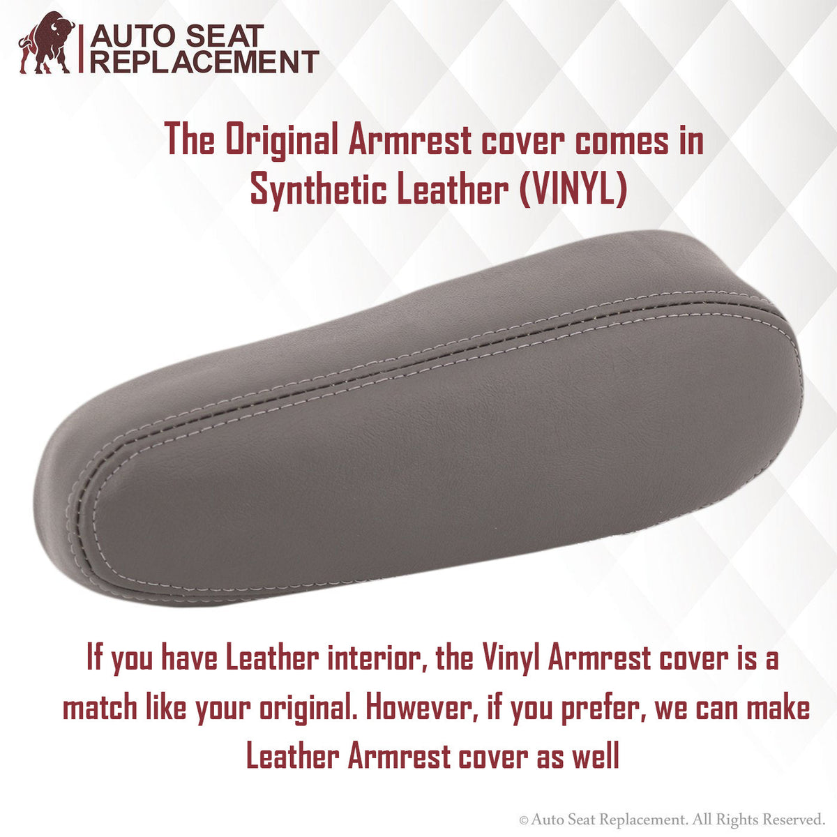 2000-2002 Chevy Tahoe/Suburban Seat Cover in Light Gray: Choose From Variations