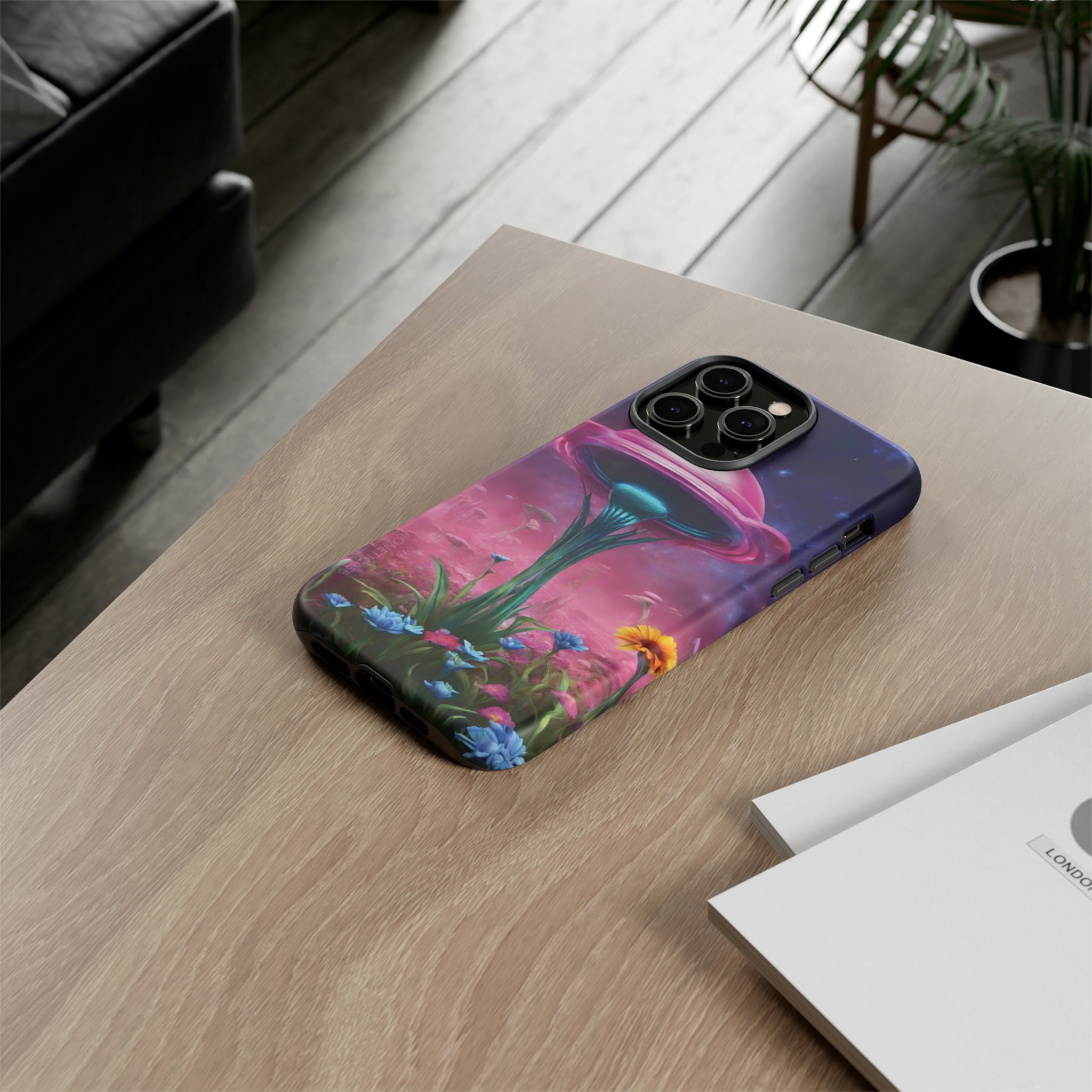 Galactic Floral Fusion Tough Cases