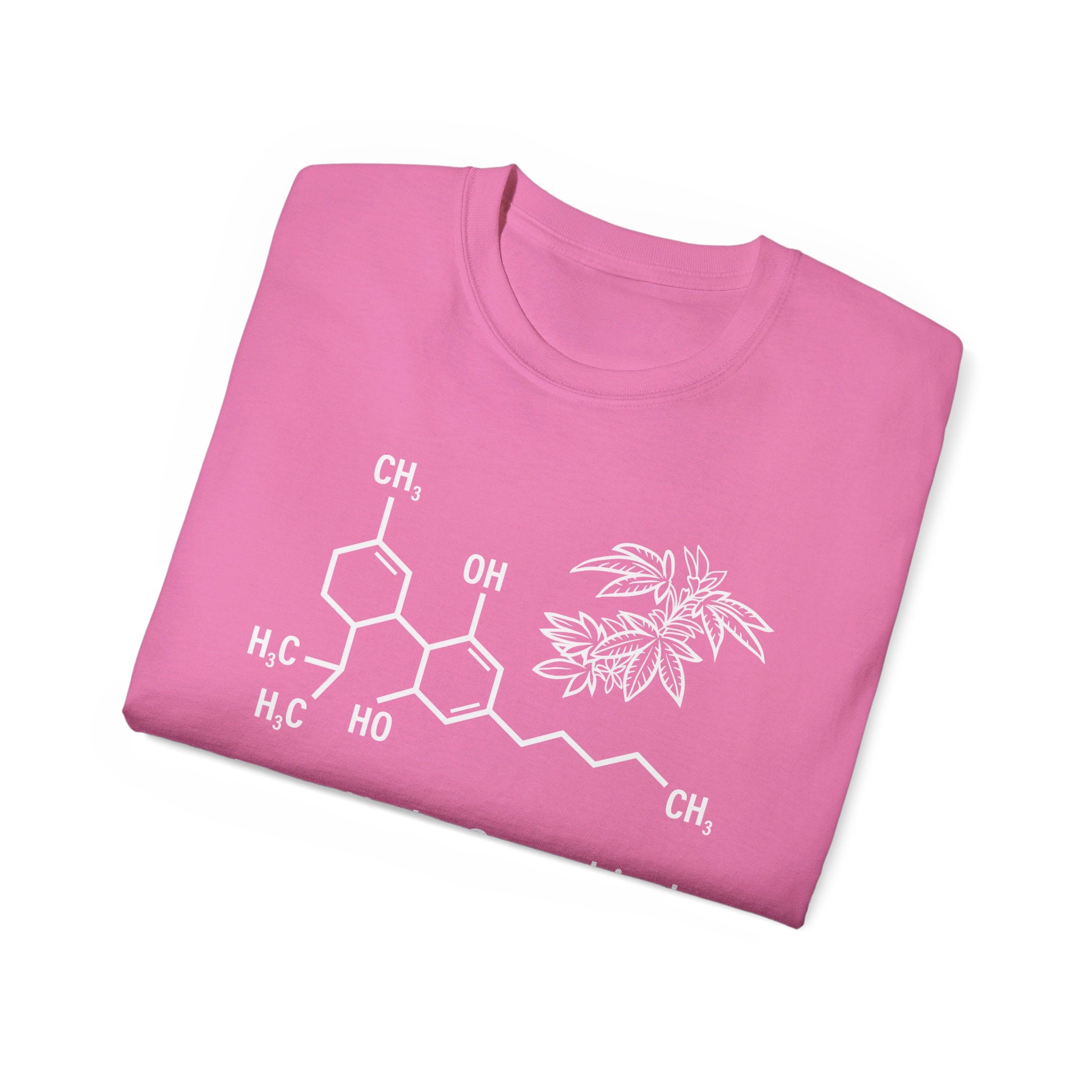 Tetrahydrocannabinol (THC) Molecule Weed Shirt