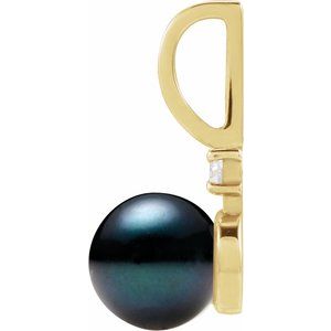 Accented Pearl Charm/Pendant