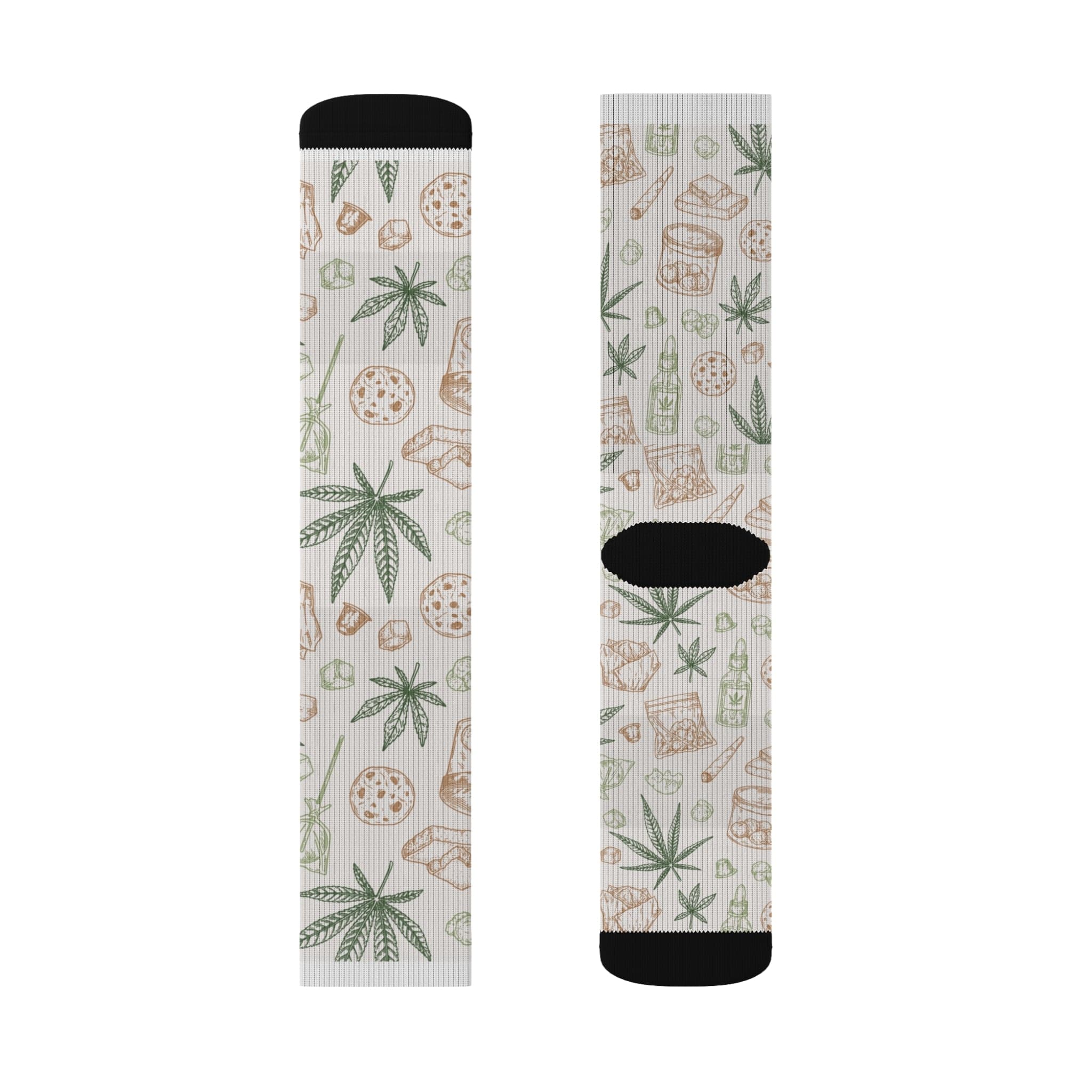 Retro Weed Socks