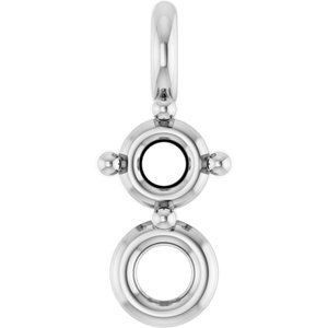 Sterling Silver 1.7 mm Round 4-Prong Link
