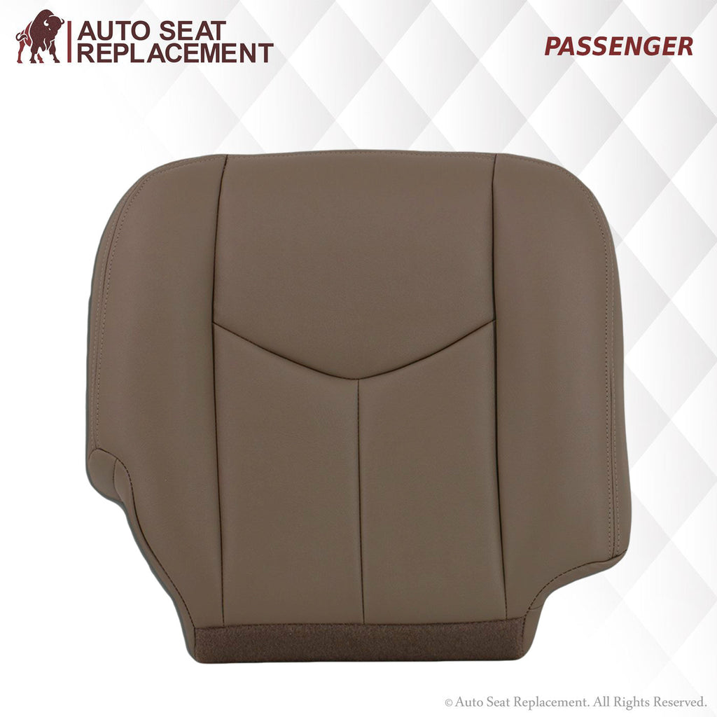2003-2007 Chevy Silverado/Avalanche Seat Cover in Tan: Choose Leather or Vinyl