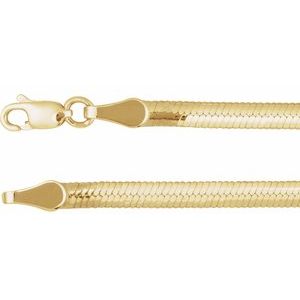 3.2 mm Reversible Diamond-Cut Snake Chain