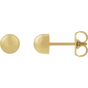 Dome Stud Earrings