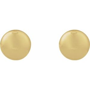 Dome Stud Earrings