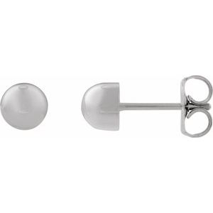 Dome Stud Earrings