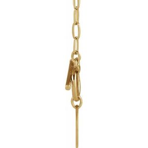 Engravable Toggle Necklace