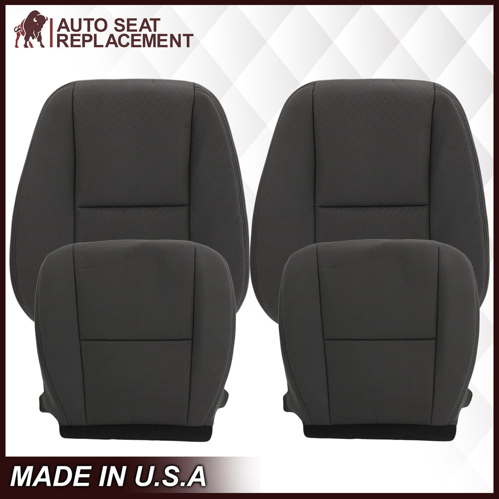 2009-2014 Chevy Silverado Avalanche Cloth Seat Cover In Black: Choose From Variation