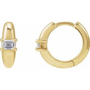 Accented Hoop Earrings