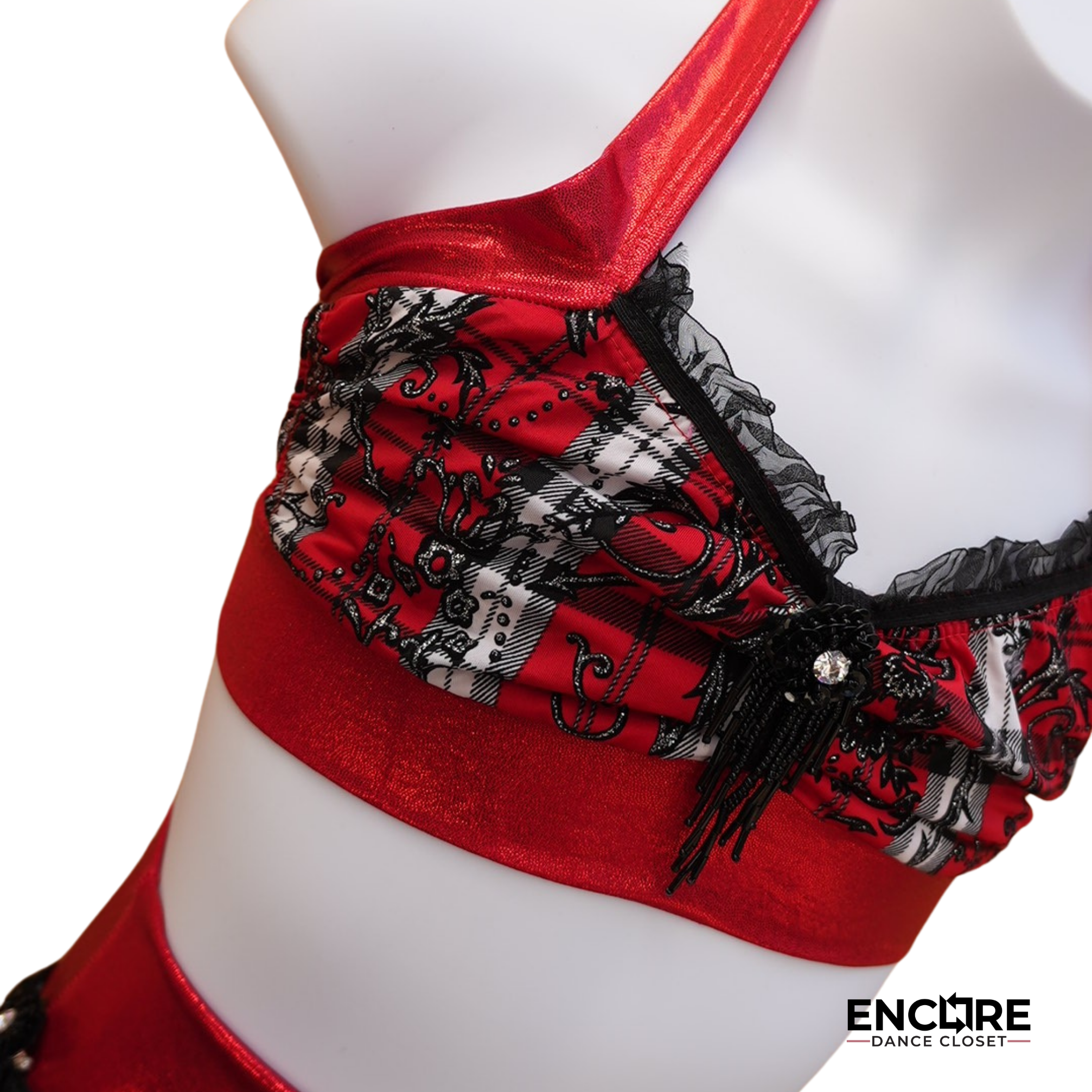 Race Car Circus Plaid