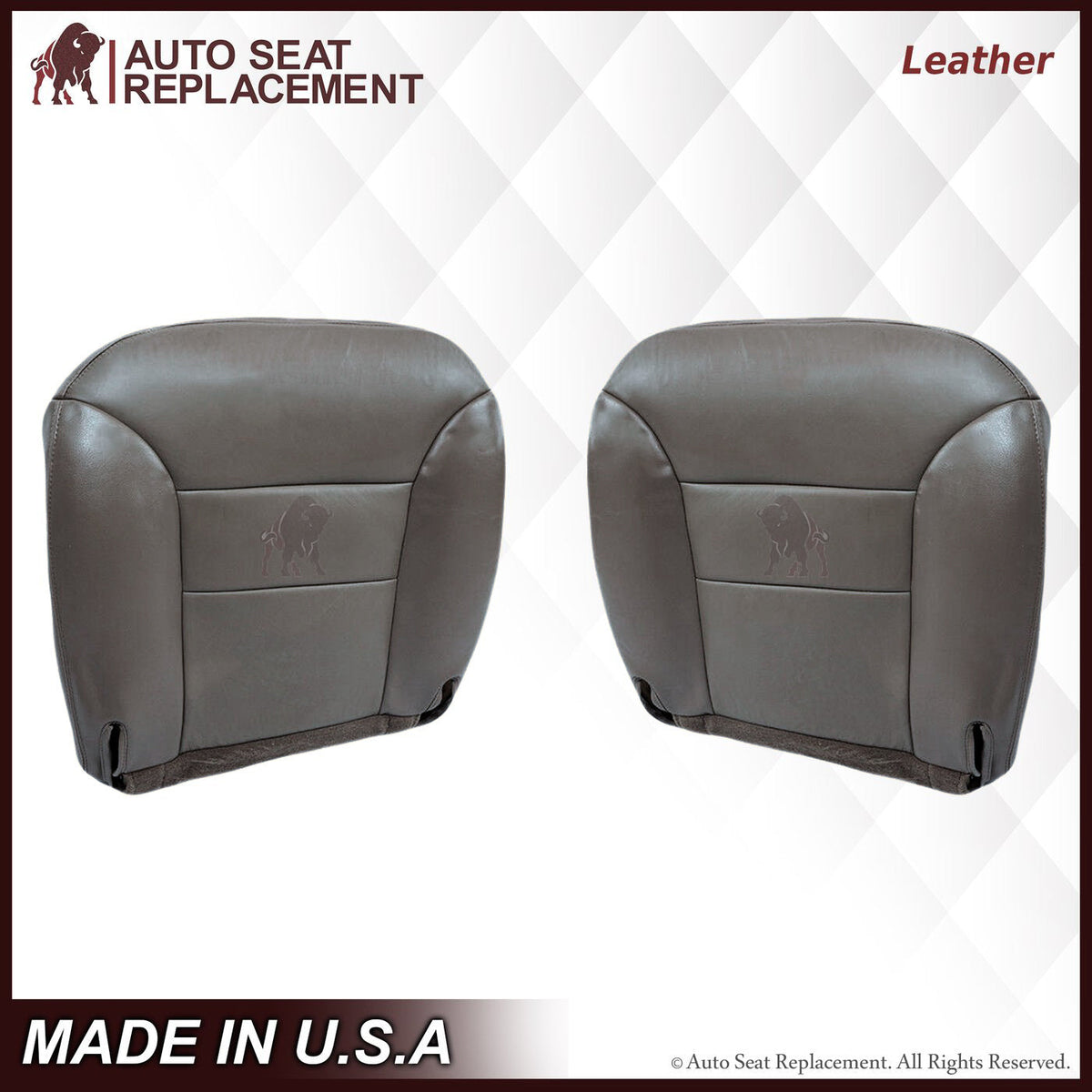 1995-1999  GMC Sierra SLT SLE Seat Cover in Gray: Choose your options