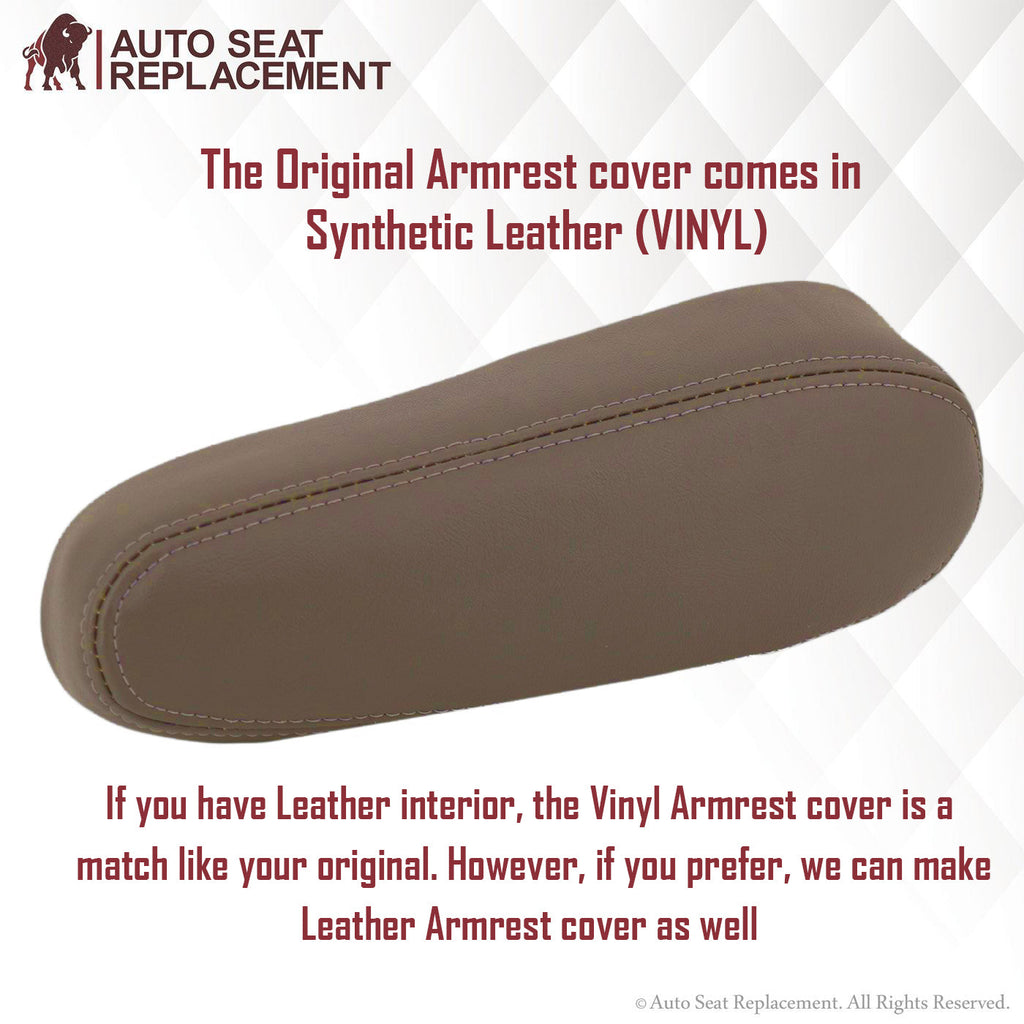2003-2007 Chevy Silverado/Avalanche Seat Cover in Tan: Choose Leather or Vinyl