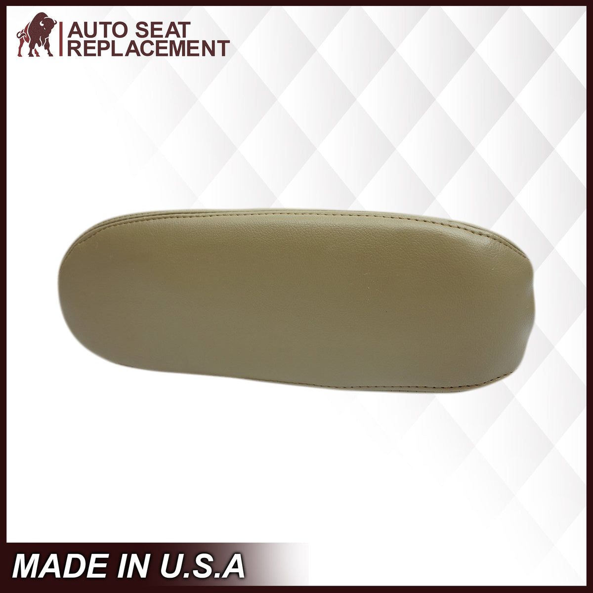 2003-2007 Ford F250 F350 Lariat Seat Cover in Tan: Choose Leather or Vinyl