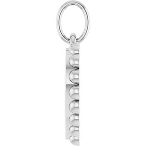 Engravable Heart Necklace or Charm/Pendant
