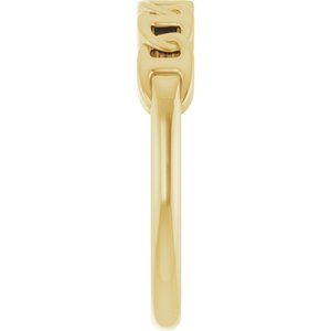 Anchor Chain Link Ring
