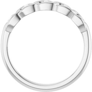 Anchor Chain Link Ring