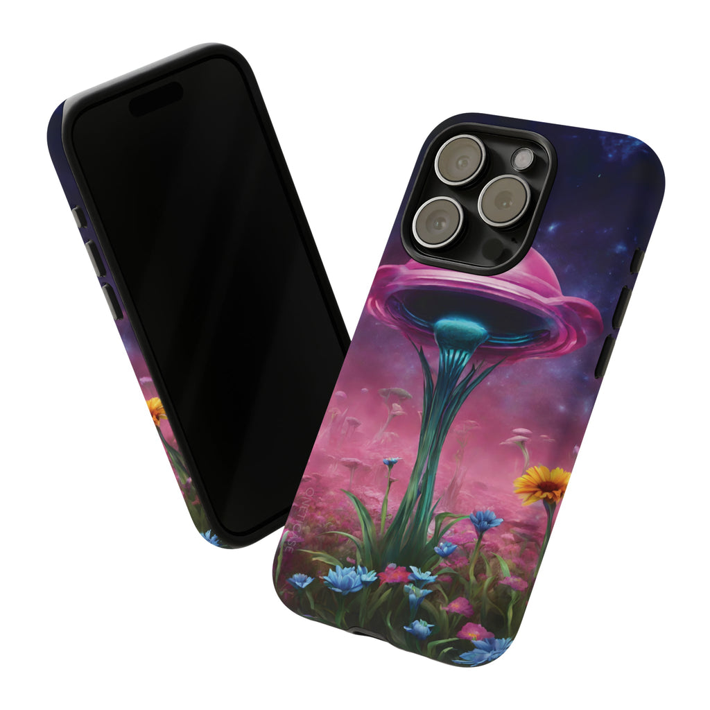 Galactic Floral Fusion Tough Cases