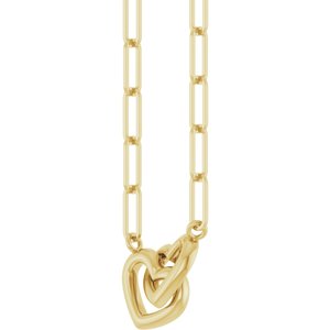 Interlocking Hearts Necklace