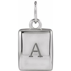 Engravable Puffed Dog Tag Necklace or Pendant