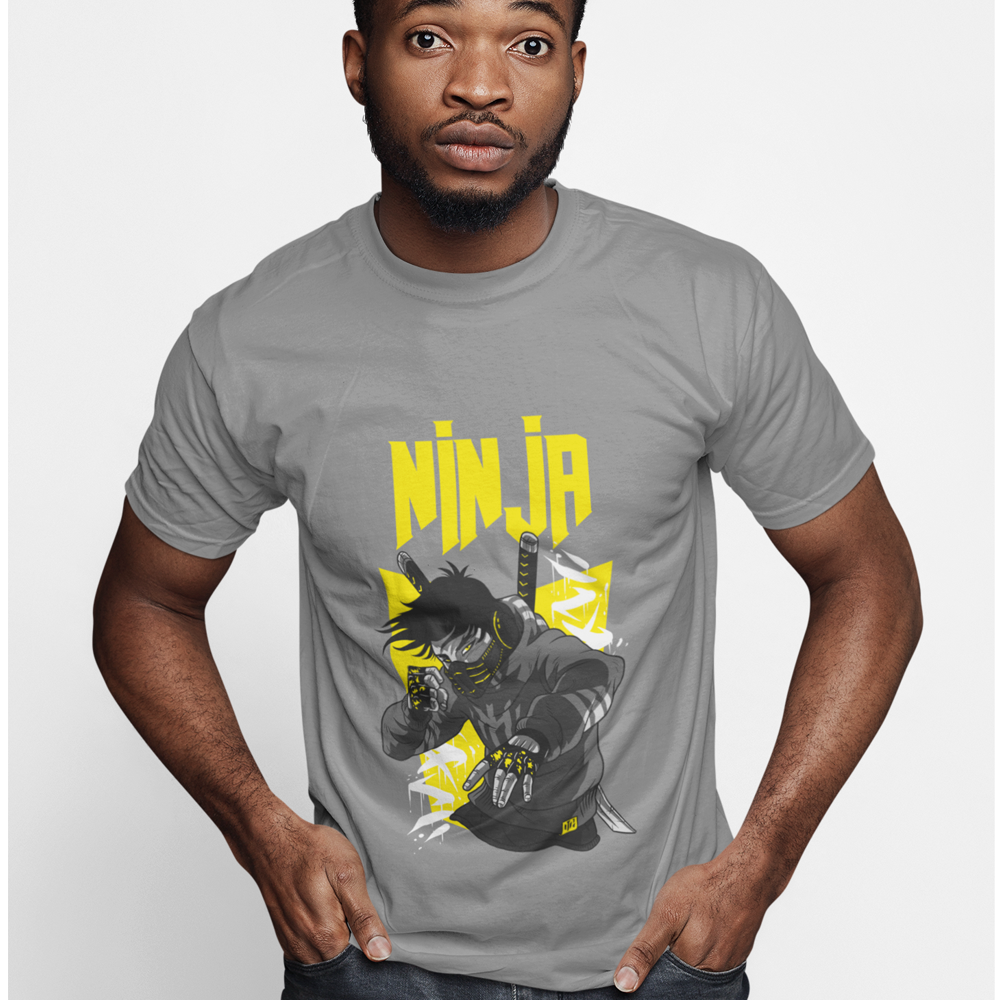 Mens Ninja Graphic T-Shirt