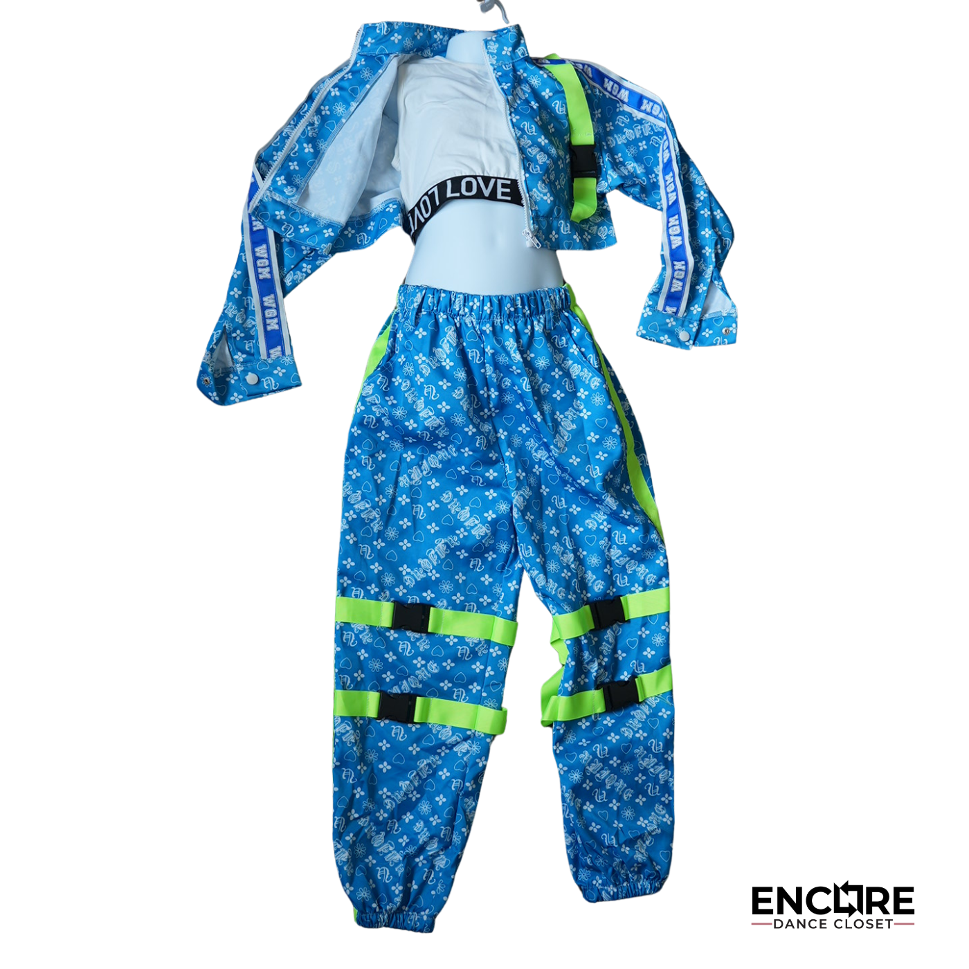 Crop Top and Baggy Pant Hip Hop Costume