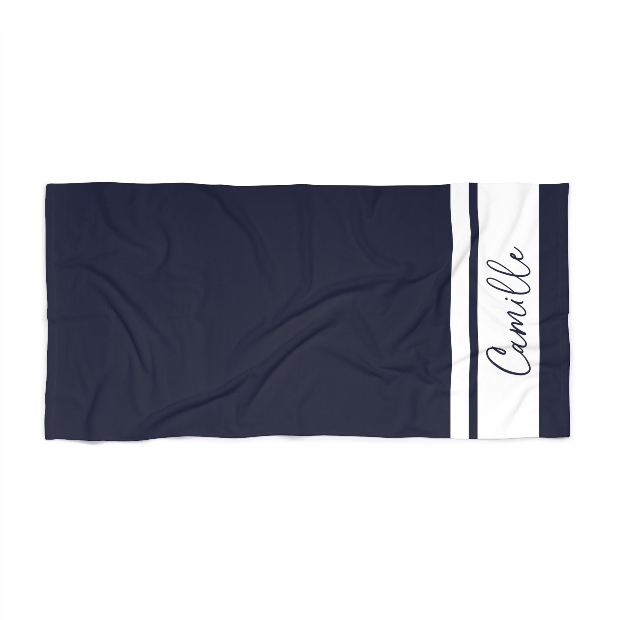 Custom Solid Beach Towel