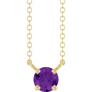 Solitaire Necklace