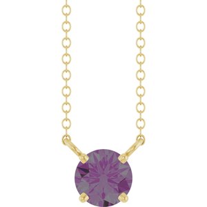 Solitaire Necklace
