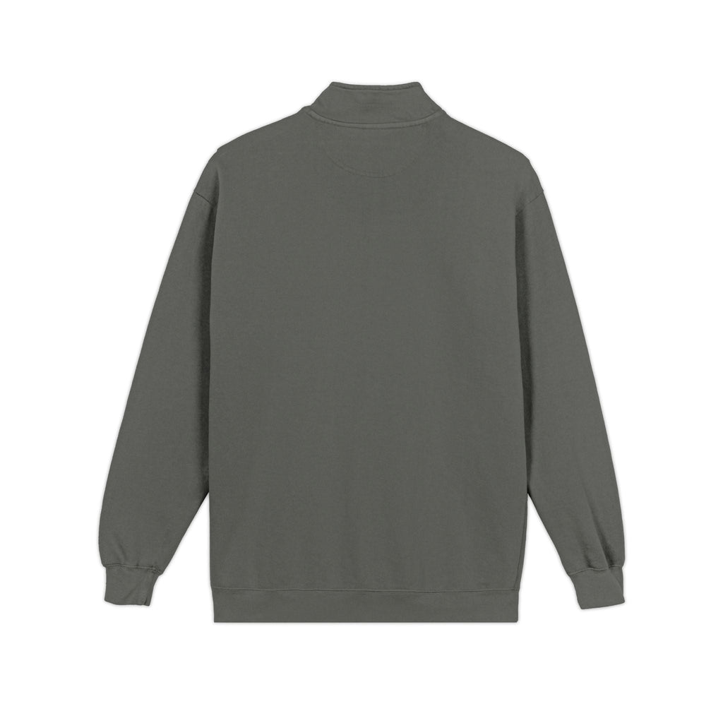 Faith Based Patch Quarter-Zip Sweatshirt | Let Me Tell You About My Jesus