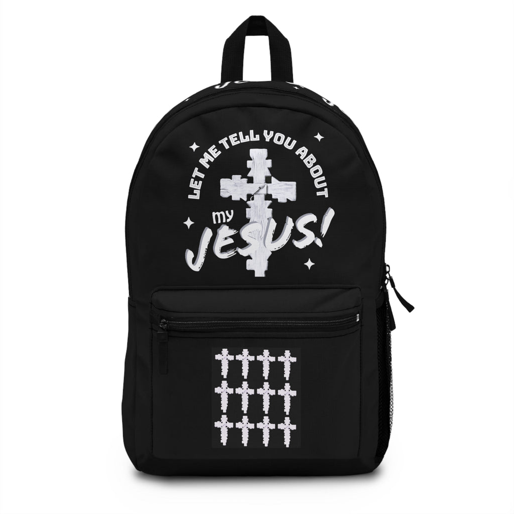 My Jesus Religious Backpack, Christian School Bag, Faith Backpack, Bible Study Backpack, Religious Gift, Religious Accessories