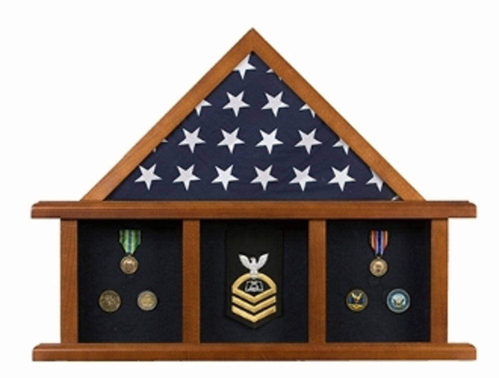 The Colonial Flag Display Case.