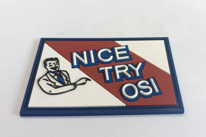 Nice Try OSI Patch - PVC