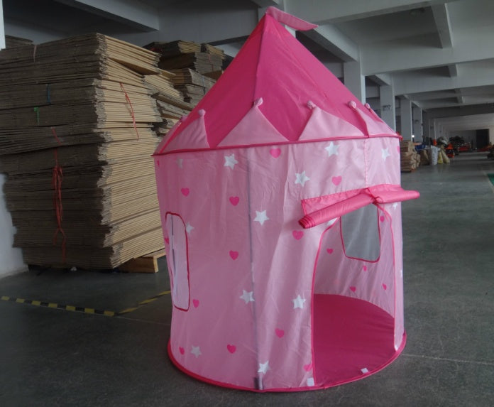 Kids Outdoor Play Tent – Foldable Castle Tent for Indoor and Outdoor Fun