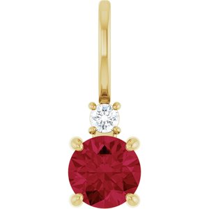 Accented Charm/Pendant