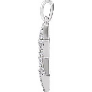 Accented Star of David Pendant