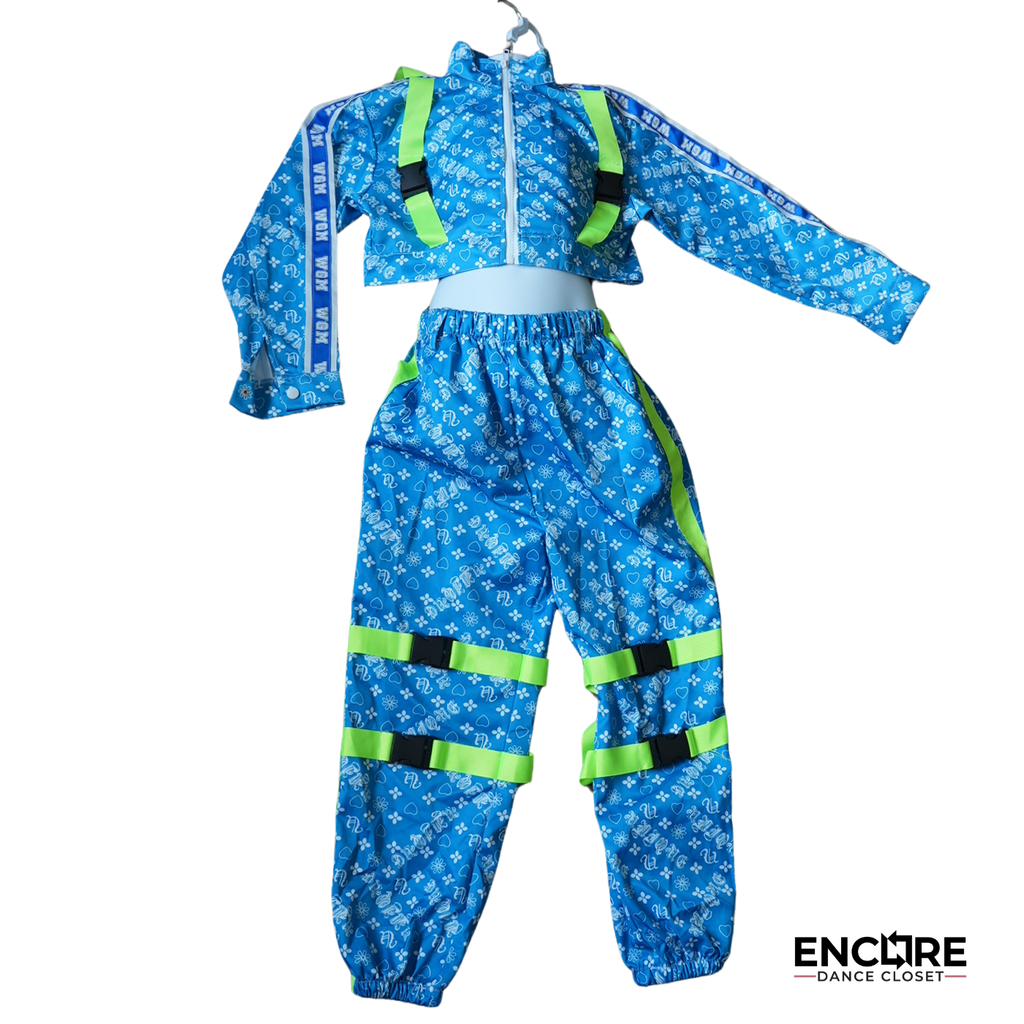 Crop Top and Baggy Pant Hip Hop Costume