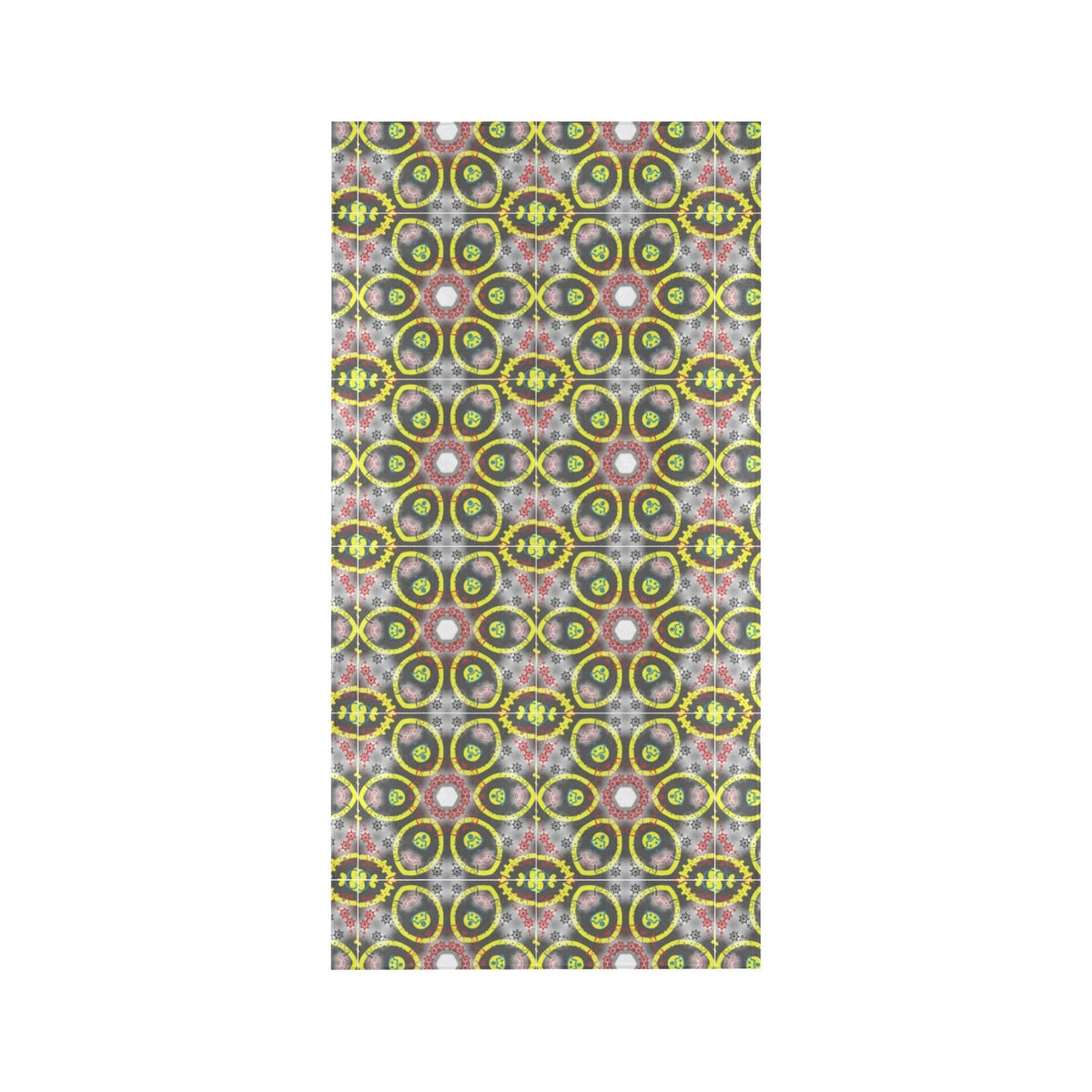 Yellow Doodles Graffiti Beach Towel - 30" x 60" (Made in USA)